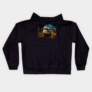 Cottagecore Aesthetic Duck Kids Hoodie